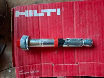 Hilti 21 zwaarlastankers slaganker slagbout m12 beschikbaar voor biedingen