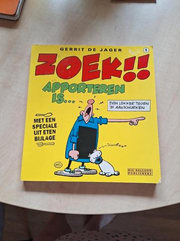 Boek, Zoek!! Apporteren is... - Gerrit de Jager beschikbaar voor biedingen