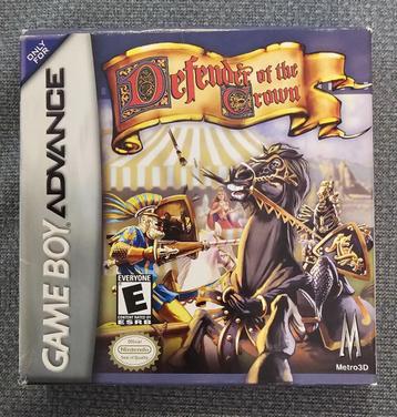 Defender of the Crown - GBA beschikbaar voor biedingen