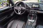 Mazda MX-5 RF 2.0 SkyActiv-G 160 GT-M Autom Leder Stoelverw, Auto's, Mazda, Automaat, 1998 cc, Achterwielaandrijving, Gebruikt