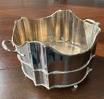 Decoratieve grote verzilverde schaal, Overige materialen, Schaal, Rond, Ophalen of Verzenden