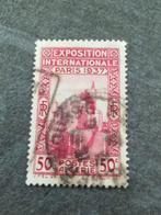 Algerije 13 - Parijs 1937, Verzenden, Overige landen, Gestempeld