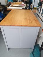 IKEA VADHOLMA Keukeneiland, 100 tot 150 cm, Tafelblad, Modern, Rechthoekig