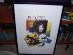 Herman brood litho pop serie 1993 ( mick jagger ), Antiek en Kunst, Ophalen