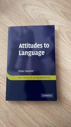 Attitudes to language, Ophalen of Verzenden, Alpha, Zo goed als nieuw, HBO