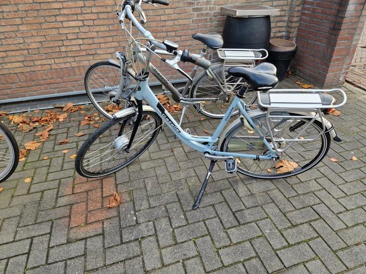 Set gazelle elektrische fietsen., Fietsen en Brommers, Elektrische fietsen, Zo goed als nieuw, Gazelle, 51 tot 55 cm, 30 tot 50 km per accu