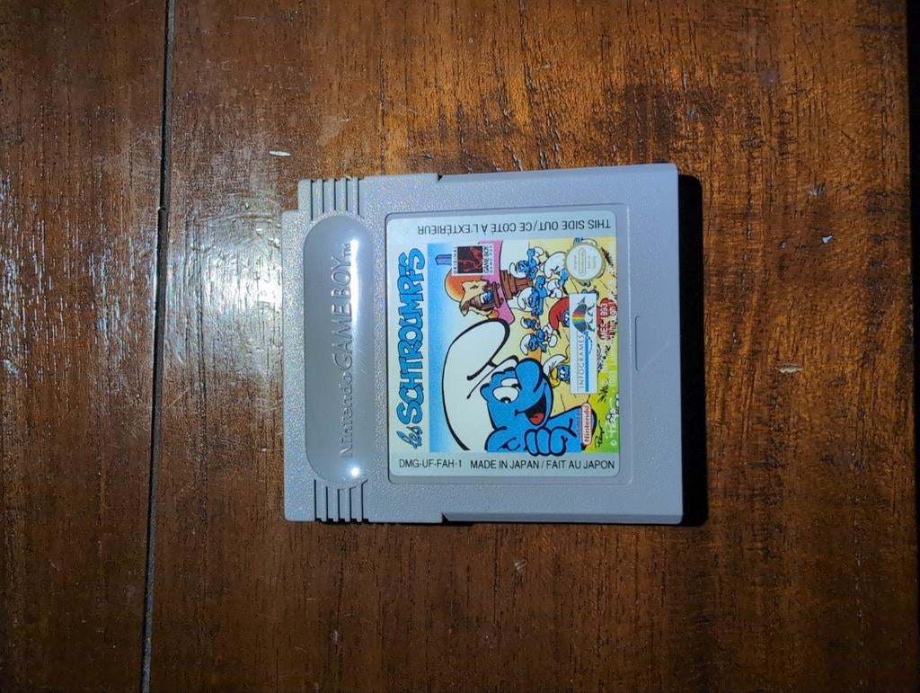 Les Schtroumpfs - Game Boy Color (Franse Versie), Spelcomputers en Games, Games | Nintendo Game Boy, Gebruikt, 1 speler, Ophalen of Verzenden