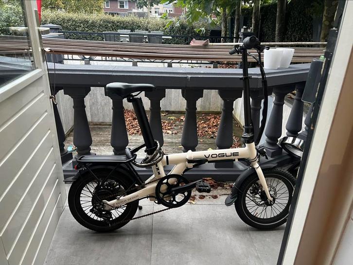 Vogue Mini Elektrische Vouwfiets, Fietsen en Brommers, Fietsen | Vouwfietsen, Zo goed als nieuw, Ophalen