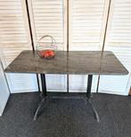 Gietijzeren tafel met marmeren blad brocante tuintafel, Tuin en Terras, Tuintafels, Ophalen, Gebruikt, Nvt, Metaal