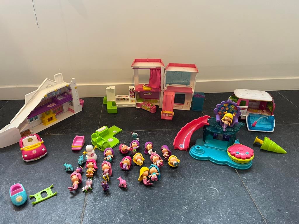 Grote Pinypon verzameling, Kinderen en Baby's, Speelgoed | Overig, Ophalen, Gebruikt, Meisje