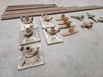 Trekstangen voor beton bekisting met diverse moeren, Doe-het-zelf en Verbouw, Ophalen of Verzenden, X, X, X