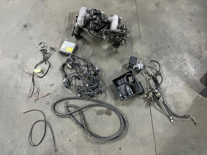 Porsche 964 inlaat + injectiesysteem, Auto-onderdelen, Motor en Toebehoren, Porsche, Gebruikt, Herkomst onderdeel bekend, Ophalen of Verzenden