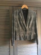 Purdey maat 42 blazer blauw met wit geruit motief als nieuw, Ophalen of Verzenden, Zo goed als nieuw, Maat 42/44 (L), Blauw