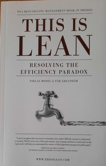 This is Lean resolving the efficiency paradox beschikbaar voor biedingen