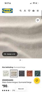 Ikea Soderhamn Chaise Longue - Comfortabel!, Ophalen, Eenpersoons, Zo goed als nieuw, Minder dan 150 cm