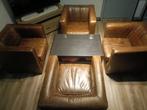 Leder salon 4x1 Dome Deco, Ophalen, Gebruikt