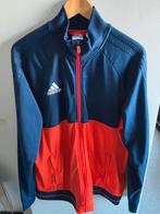Adidas trainingsjack, Blauw, Maat 56/58 (XL), Ophalen of Verzenden, Gedragen