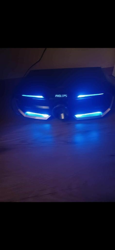 phillips stereo set nieuwstaat met bluetooth en discolichten, Audio, Tv en Foto, Stereo-sets, Nieuw, Cd-speler, Dvd-speler, Speakers