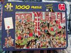 Van Haasteren puzzel in blik verpakking, Ophalen of Verzenden, Minder dan 500 stukjes, Zo goed als nieuw