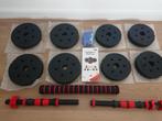 Dumbbell Set Verstelbaar met Halterstang, Ophalen of Verzenden, Zo goed als nieuw, Dumbbell