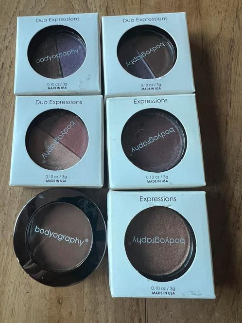 6 x BODYOGRAPHY EXPRESSIONS BLUSH OOGSCHADUWPOEDER 4G, Sieraden, Tassen en Uiterlijk, Uiterlijk | Cosmetica en Make-up, Nieuw