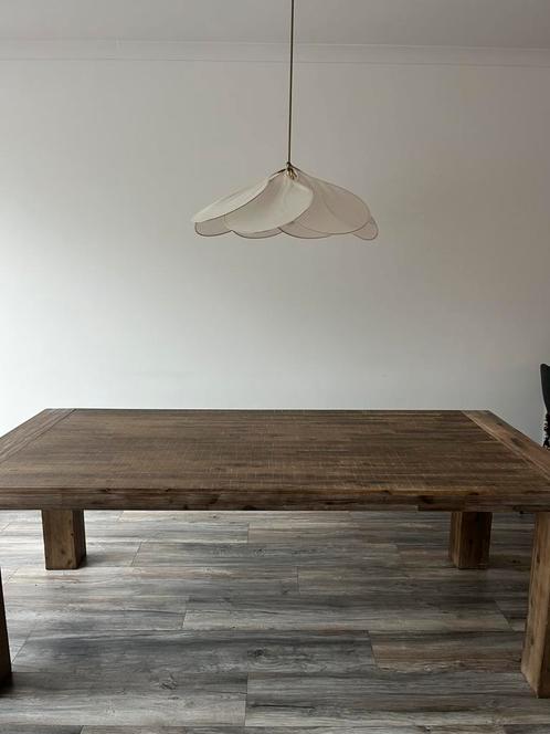 Eettafel prontowonen Bassano 220x100 cm, Huis en Inrichting, Tafels | Eettafels, Gebruikt, 50 tot 100 cm, 200 cm of meer, Vijf personen of meer