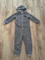 Mooie grijze onesie net capuchon, 122/128. Fluffy huispak., Kinderen en Baby's, Kinderkleding | Maat 122, Nacht- of Onderkleding