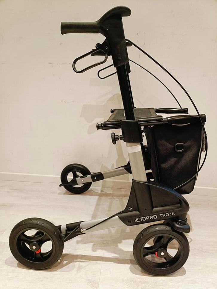 Topro Troja 2G Small rollator incl Garantie en Servicebeurt., Diversen, Rollators, Zo goed als nieuw, Lichtgewicht, Opvouwbaar