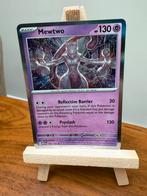 Mewtwo holo van de 151 set, Ophalen of Verzenden, Zo goed als nieuw