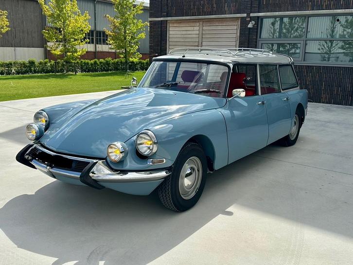 Citroën DS break 1966, Auto's, Citroën, Particulier, DS, Benzine, Stationwagon, Handgeschakeld, Geïmporteerd, Blauw, Overige kleuren