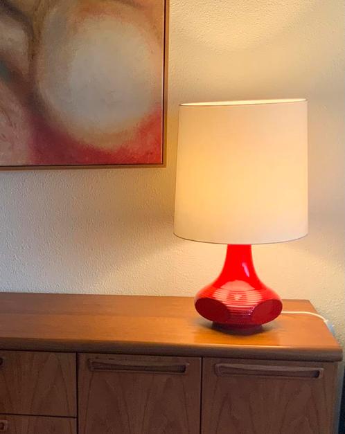 Zeldzame vintage Steuler lamp Cari Zalloni, Huis en Inrichting, Lampen | Tafellampen, Zo goed als nieuw, Ophalen of Verzenden