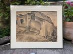 Leo Gestel Houtskool tekening 1924, Antiek en Kunst, Ophalen