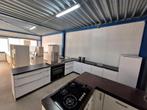 Complete keuken Compleet met APP 120Keukens op voorraad 2694, Wit, Hoekkeuken, Ophalen of Verzenden, Zo goed als nieuw