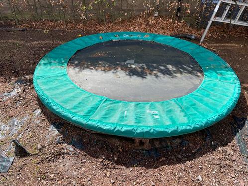 Ingraaftrampoline 270cm rond, Kinderen en Baby's, Speelgoed | Buiten | Trampolines, Gebruikt, Ophalen of Verzenden