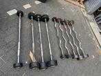 9 x vaste halter stang sbar en recht 10-30 kg gewichten, Ophalen, Halterstangen, Halterstang, 9 x