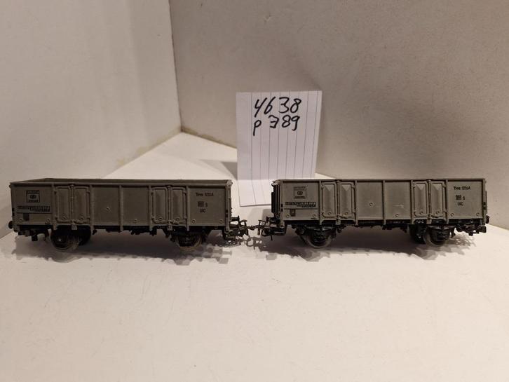 Märklin 4638 grote open goederenwagon SNCB, 1965, Hobby en Vrije tijd, Modeltreinen | H0, Wagon, Wisselstroom, Märklin, Ophalen of Verzenden