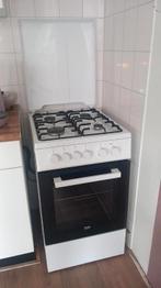 Beko gasfornuis + oven, Witgoed en Apparatuur, Ophalen, Gebruikt, 4 kookzones, Gas