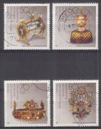 Bundesrepublik (134) - 1383 t/m 1386 - goud en zilver, Postzegels en Munten, Postzegels | Europa | Duitsland, BRD, Verzenden, Gestempeld