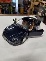 Maserati 3200 GT 1998 bburago donker blauw 1/18, Hobby en Vrije tijd, Modelauto's | 1:18, Gebruikt, Auto, ., Ophalen of Verzenden
