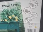 4 Kweekbakken met grond en aardbeiplanten, Tuin en Terras, Bloembakken en Plantenbakken, Kunststof, Gebruikt, 60 tot 100 cm, Rechthoekig