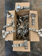 22 keukenkastjes scharnieren, Ophalen, Nieuw, Rvs, Scharnier