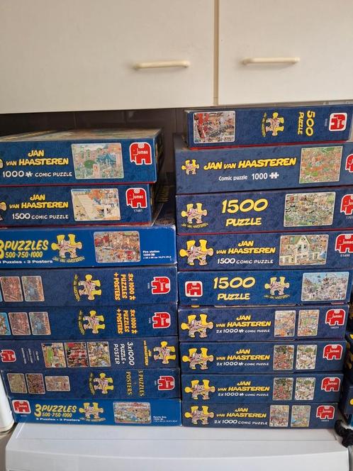Jan van Haasteren puzzels, Hobby en Vrije tijd, Denksport en Puzzels, Zo goed als nieuw, Ophalen of Verzenden