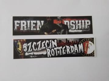 2 Stickers Feyenoord pogon  beschikbaar voor biedingen