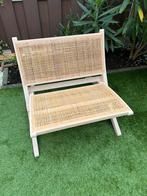 Webbing Stoel - Leen Bakker - €35, Huis en Inrichting, Stoelen, Gebruikt, Overige kleuren, Riet of Rotan, Ophalen of Verzenden