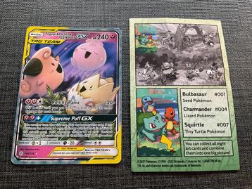 Pokemon Togepi & Cleffa & Igglybuff GX + Extra Kaart beschikbaar voor biedingen