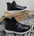 Nieuw in doos Fitflop Enkellaars zwart lakleer maat 39, Zwart, Lage of Enkellaarzen, Nieuw, Ophalen of Verzenden