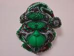 nieuw kerst grinch hoofd in moderne kleuren, Diversen, Kerst, Ophalen of Verzenden, Nieuw