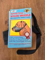 Speedy-Snap Nylon Muzzle Muilkorf hond, Dieren en Toebehoren, Ophalen of Verzenden, Nieuw