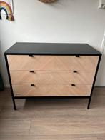 Kidsmill commode vince black/oak Zeer goede staat!, Huis en Inrichting, Ophalen, Overige materialen, 100 tot 150 cm, Zo goed als nieuw