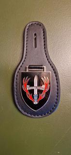 Borstzakhanger stoottroepen luchtmobiele brigade, Ophalen of Verzenden, Landmacht, Nederland, Embleem of Badge